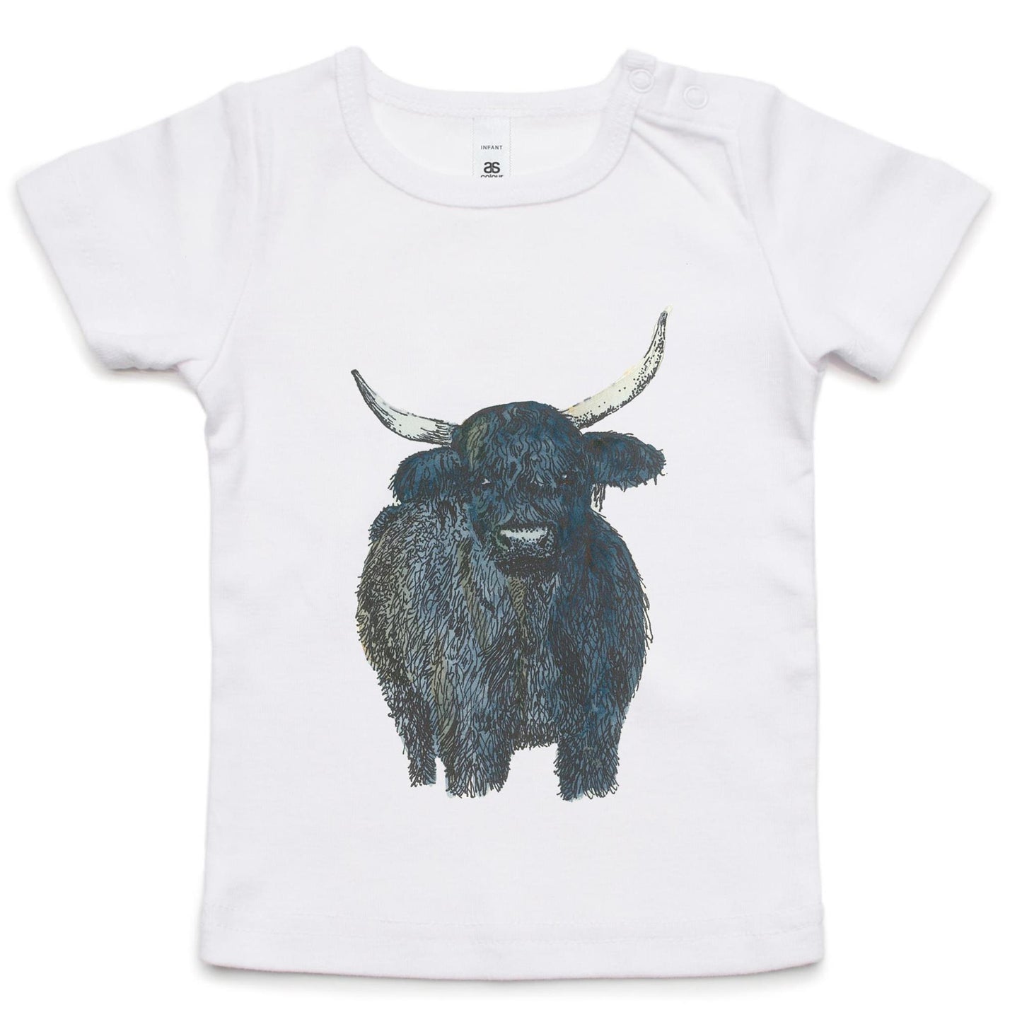 Infant Wee Tee - Highland Cow