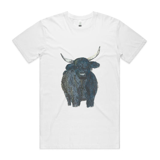Organic Cotton Tee- Highland Cow